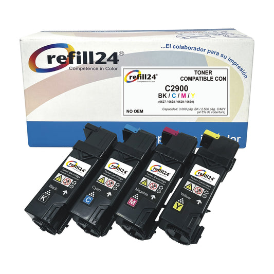 Toner Laser Color Compatible con Epson C2900
