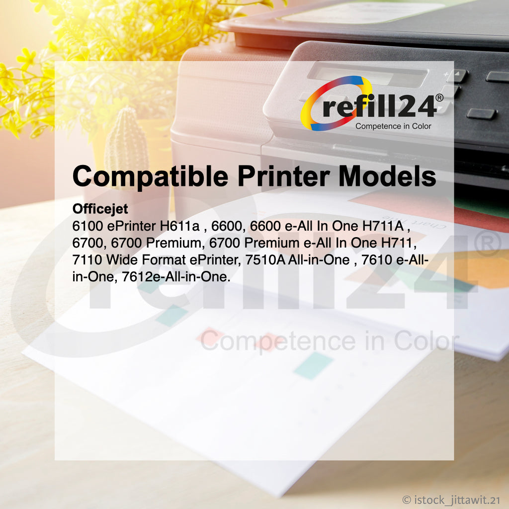 Cartucho de tinta compatible con HP 932/932XL/933/933XL