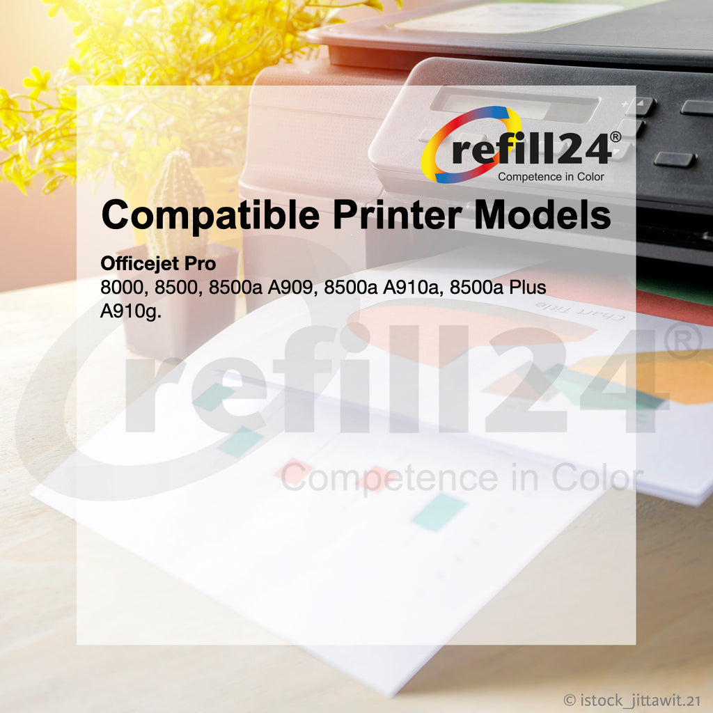 Cartucho de tinta compatible con HP 940/940XL