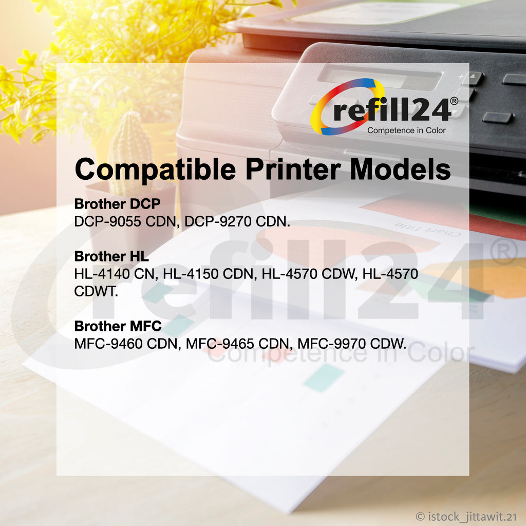 Toner Laser Color Compatible con Brother TN-320/TN-325