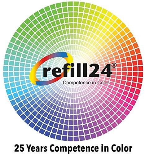 Tinta Premium Refill 24® para cartuchos HP 62/62XL